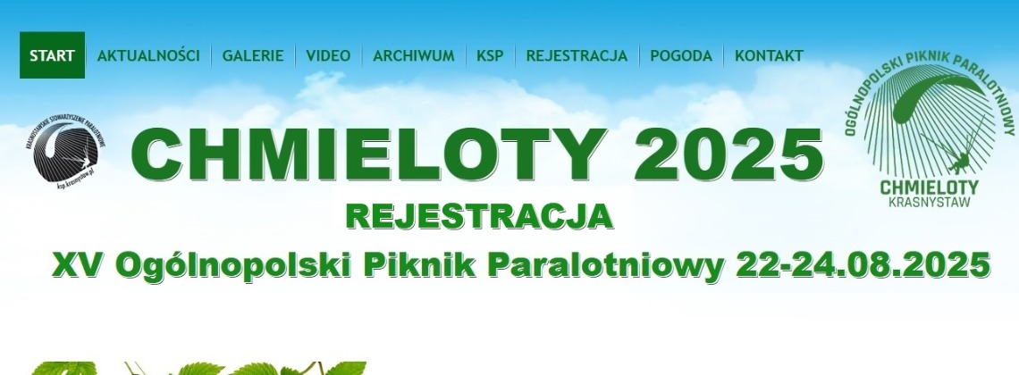 CHMIELOTY 2025 - Rejestracja ONLINE - cover
