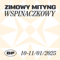 ZIMOWY MITYNG WSPINACZKOWY  10-11.01.25 BALDPOL