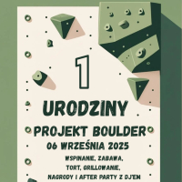 01 Urodziny Projekt Boulder