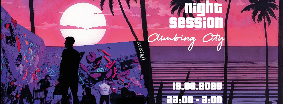 NIGHT SESSION: Climbing City - cover