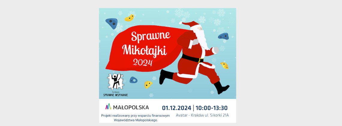 KRAKÓW - Sprawne Mikołajki 2024 - cover