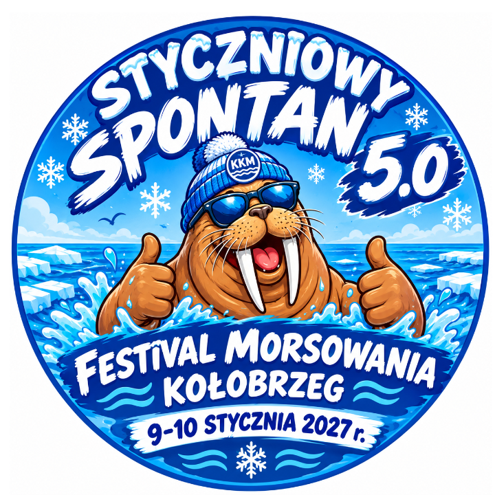 Logo Styczniowy Spontan 5.0 - Festival Morsowania Kołobrzeg 2027